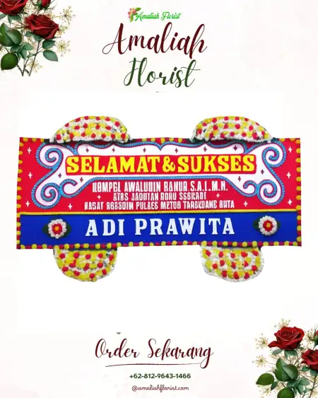 Papan Bunga Ucapan Selamat Sungai Betung